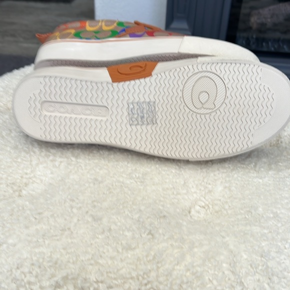 Coach Men's 10.5D Pride Slip-On Skate Sneakers NWT. - Picture 8 of 9